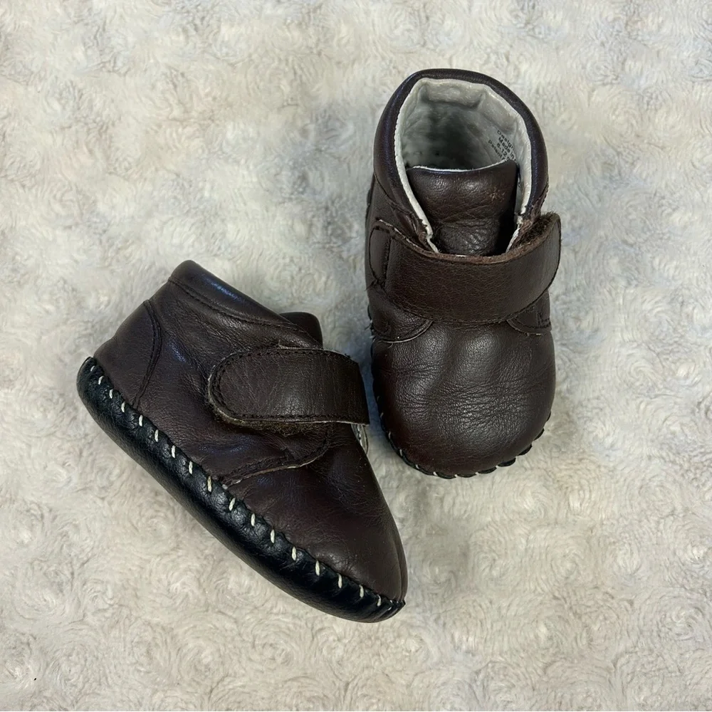 Pediped Baby Boy Dylan Boots Size 6-12 Months Brown